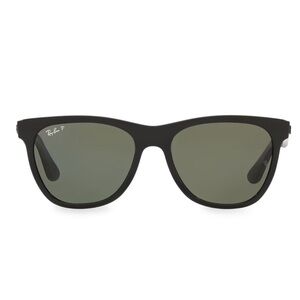 Ray-Ban Black and Green Sunglasses